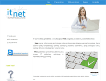 Tablet Screenshot of itnet.lt