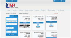 Desktop Screenshot of classificados.itnet.com.br
