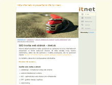 Tablet Screenshot of itnet.sk